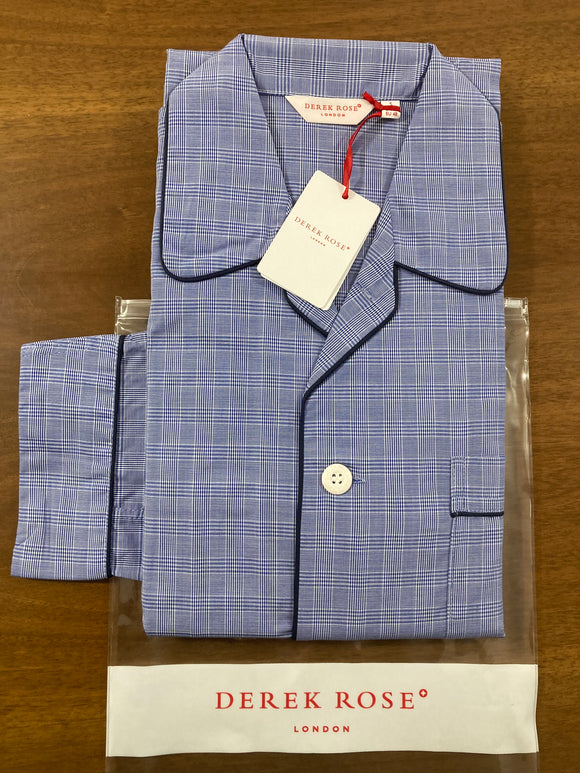 Derek Rose Pigiama Uomo Style 5005 Felsted Blue – Città di